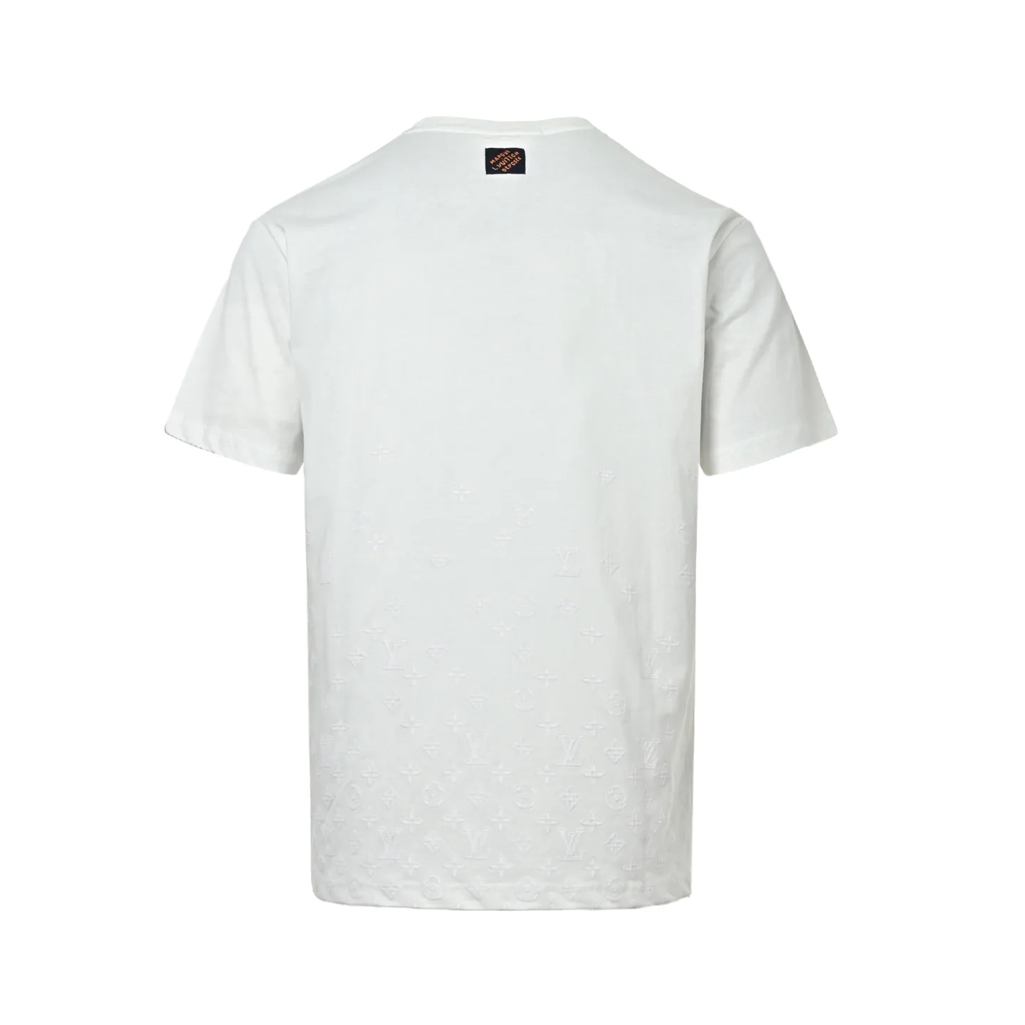 Louis Vuitton/Louis Vuitton 26ss flocked presbyopia hollow gradient short sleeves